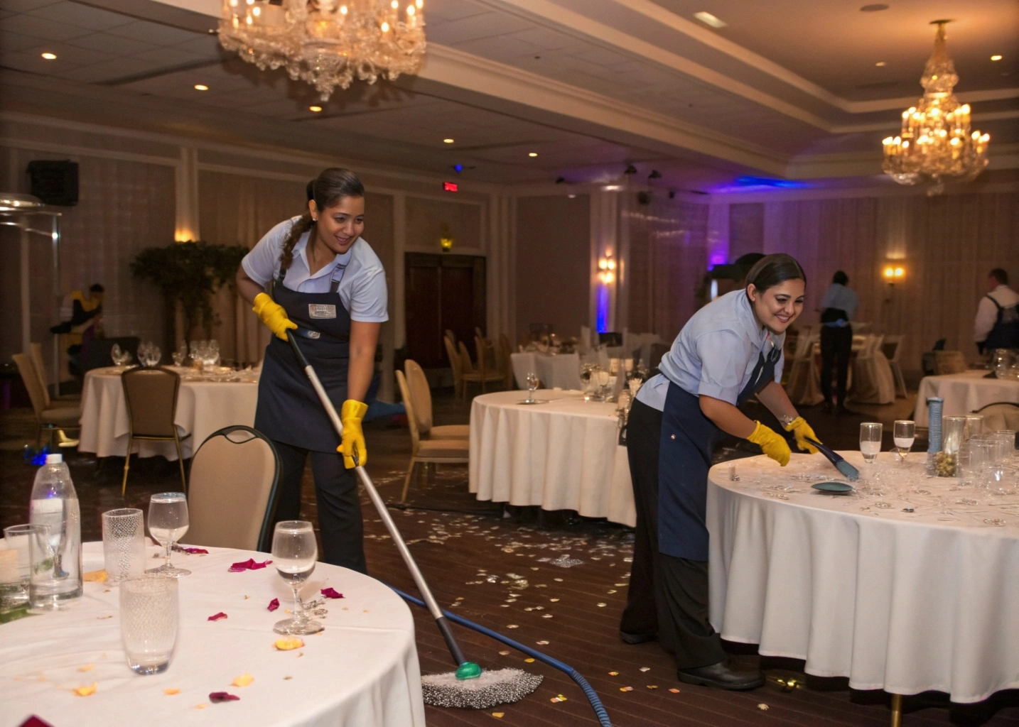 <span style="color: #6EC1E4">4.</span> Veranstaltungs & Eventreinigung