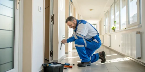 a-friendly-maintenance-worker-wearing-a-blue-and-w